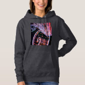 Pull À Capuche Tourbillon rose (Devant)