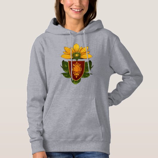 Pull À Capuche Tournesol & Soleil - Symbole de l'optimisme et de (Devant)