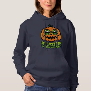 Pull À Capuche Tout arrêté sur Halloween Candy drôle Citrouille