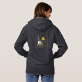 Pull À Capuche Travaillez dur et restez humble (Dos entier)