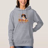 Pull À Capuche Tri personnalisé couleur Cavalier Spaniel   (Devant)