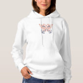 Pull À Capuche Tribal Butterfly-V2 (Devant)