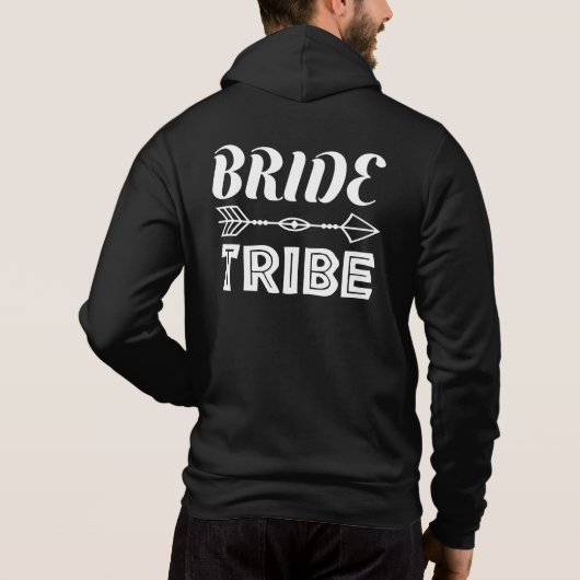 Pull À Capuche Tribu de la mariée (Dos)