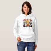 Pull À Capuche Trick ou bière Skeleton Dragons Art (Devant entier)
