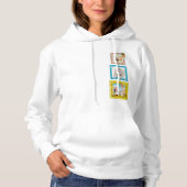 Pull À Capuche Trois photos (Devant)