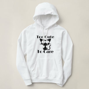 Pull À Capuche Trop mignon Pour S'Occuper Chat
