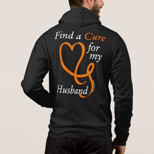 Pull À Capuche Trouver un remède/coeur/mari...RSD/CRPS (Dos)