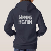 Pull À Capuche Trump 2020 à nouveau gagnant (Dos)