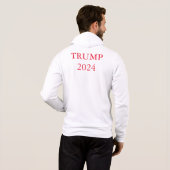 Pull À Capuche Trump : Encore plus d'années de grandeur ! (Dos entier)