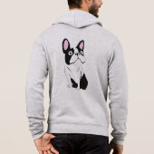 Pull À Capuche Tuxedo de Boston Terrier (Dos)