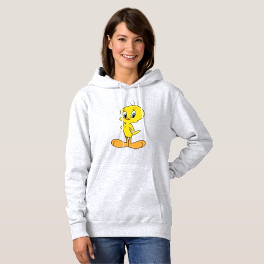 Pull À Capuche TWEETY™ | Oiseau intelligent (Devant entier)