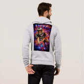 Pull À Capuche UEFA Cosmique (Dos entier)