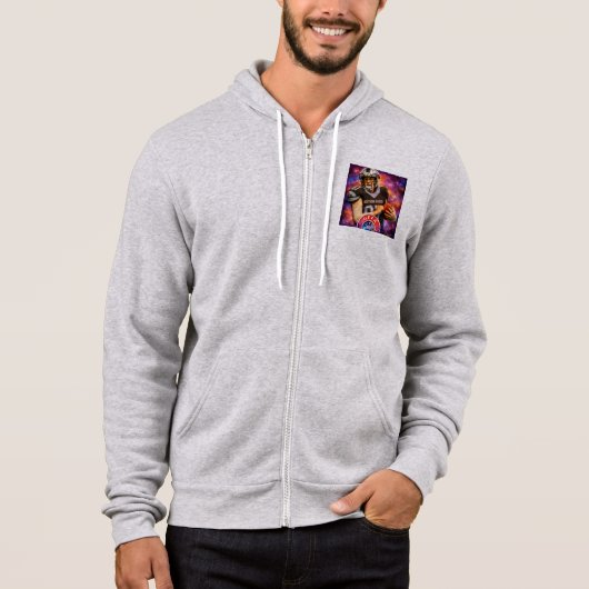Pull À Capuche UEFA Cosmique (Devant)