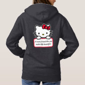 Pull À Capuche Un ami doux comme vous - T-Shirt avec citation sin (Dos)