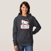 Pull À Capuche Un ami doux comme vous - T-Shirt avec citation sin (Devant entier)