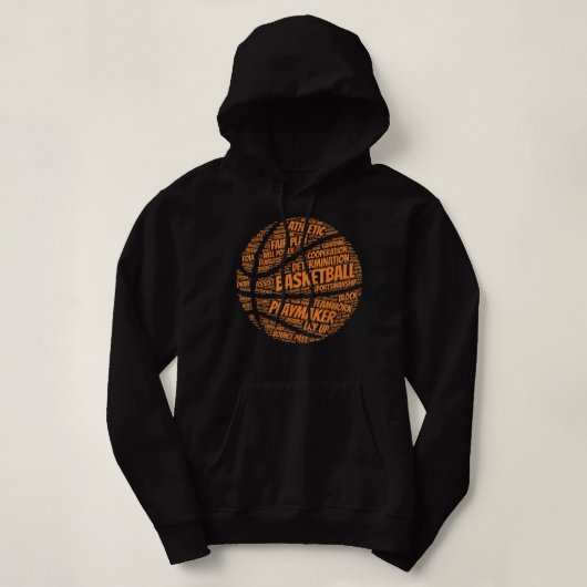 Pull À Capuche Un cadeau de chemise de basket pour les garçons, l (Design devant)