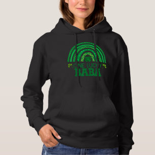 Pull À Capuche Un Lucky Baba Shamrock Patrick S Day Rainbow Iris