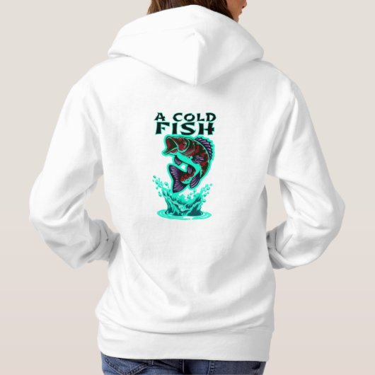 Pull À Capuche un poisson froid (Dos)