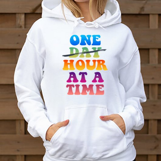 Pull À Capuche Une Heure À La Fois