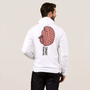 Pull À Capuche Une pensée intelligente Le pouvoir du cerveau