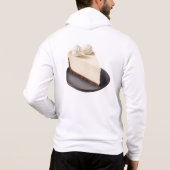 Pull À Capuche Une tranche de délicieux gâteau au fromage (Dos)