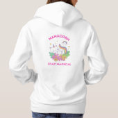 Pull À Capuche Unicorn Fan Club Magique (Dos)