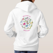 Pull À Capuche Unicorn Magic Kawaii (Dos)