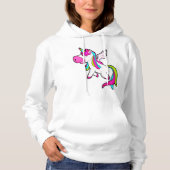 Pull À Capuche Unicorne avec ailes (Devant)