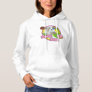 Pull À Capuche Unicorne avec des beignets