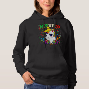 Pull À Capuche Unicorne portant le masque Cinco De Mayo Festival