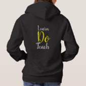 Pull À Capuche Université GBC | Apprendre, Faire, Enseigner (Dos)