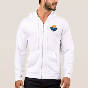 Pull À Capuche Vague baleine