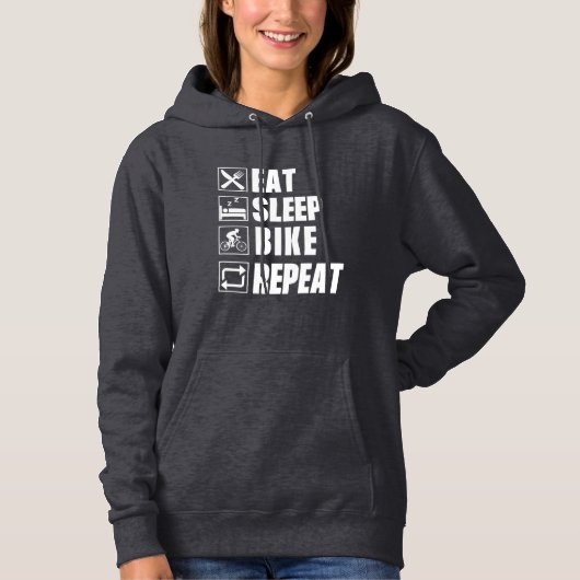 PULL À CAPUCHE VÉLO (Devant)