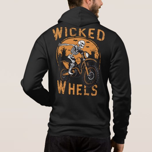 Pull À Capuche Vélos et Ghost Road (Dos)