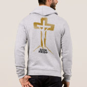 Pull À Capuche Vendredi saint | Sweat-shirt à capuche chrétien po (Dos)