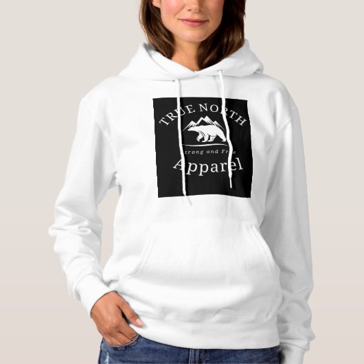 Pull À Capuche Véritable Nord Originaire au Canada (Devant)