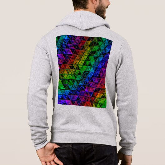 Pull À Capuche Verre de fierté (Dos)