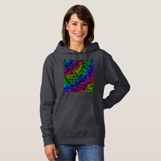 Pull À Capuche Verre de fierté (Devant entier)