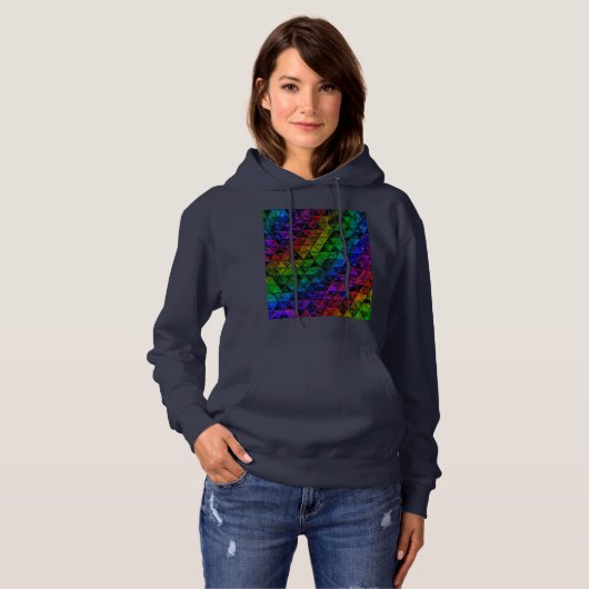 Pull À Capuche Verre de fierté (Devant entier)