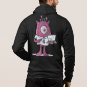 Pull À Capuche Veste à capuche Bella+Canvas (Dos)