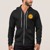 Pull À Capuche Veste à capuche Canvas noire SOLEIL NOEL (Devant)
