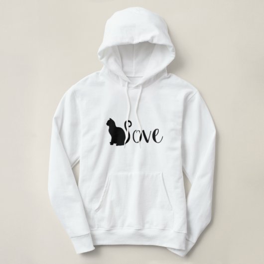 Pull À Capuche Veste à capuche Love Cats – Style mignon et confor (Design devant)