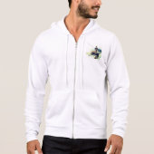 Pull À Capuche Veste à capuche zippée pour hommes adultes (Devant)