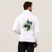 Pull À Capuche Veste à capuche zippée pour hommes adultes (Dos entier)