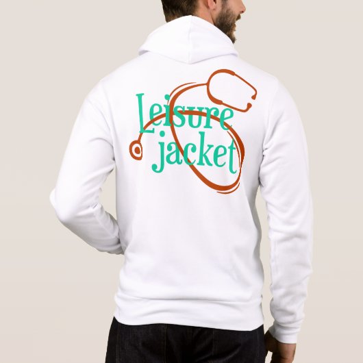 Pull À Capuche Veste de loisirs - Stéthoscope médical 1 (Dos)