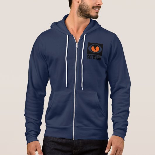 Pull À Capuche Veste de l'ouatine des hommes de SKYWARN (Devant)