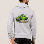 Pull À Capuche Veste de sudation Hot Rod Classique (Dos)