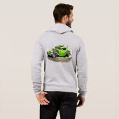 Pull À Capuche Veste de sudation Hot Rod Classique (Dos entier)