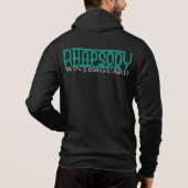 Pull À Capuche Veste de voie de Fermeture éclair- de la rhapsodie (Dos)