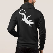 Pull À Capuche Veste Lizard Art Sport pour homme Lizard Track (Dos)